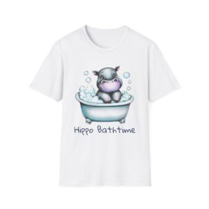 Hippo Bathtime Softstyle T-Shirt