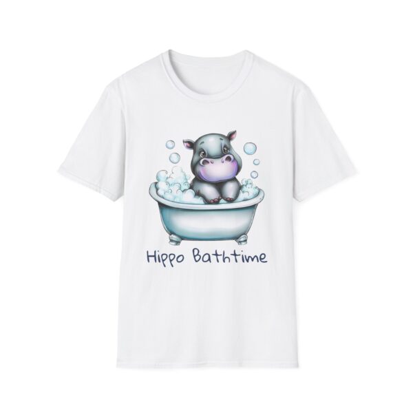 Hippo Bathtime Softstyle T-Shirt